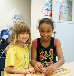 Girls at After-School Program in Lewisville, TX